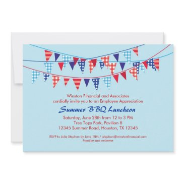 corporate summer bbq invitation