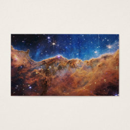 Small Cosmic Cliffs Carina Nebula Space Webb Telescope Front View