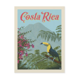 Small Costa Rica | Save The Date Invitation Postinvitations Front View