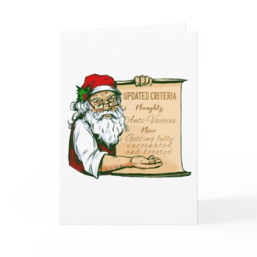covid christmas santa claus vaccine naughty invitation