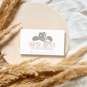 cowboy/cowgirl hat shower books for baby enclosure invitations