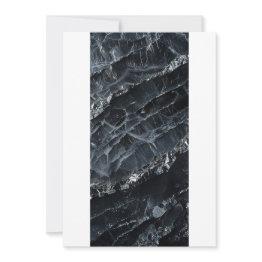 Small Cracked Quartz Invitation Front View