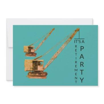 crane operator operating engineer retirement invitation