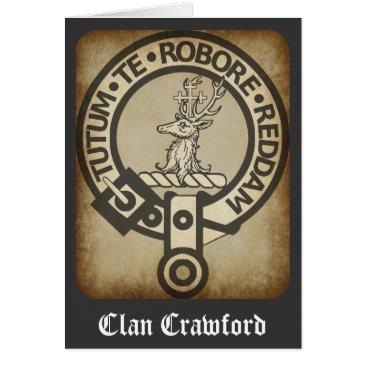 crawford crest badge antique