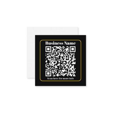 create an instantly scannable business qr code enclosure invitations