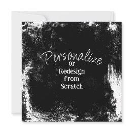 Small Create Your Own Personalized Invitation Front View