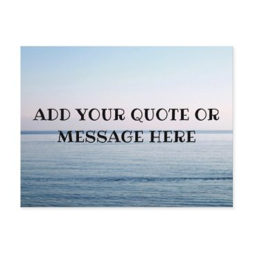 create your own seascape postinvitations