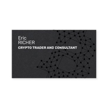 crypto professional black business invitations