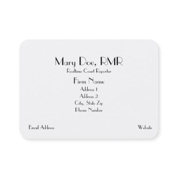 custom court reporter gray steno machine keys business invitations
