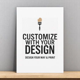 Small Customizable " Blank Promotional Business Invitation Front View