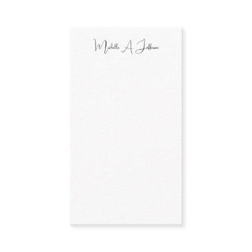 cute calligraphy creative trendy custom name enclosure invitations