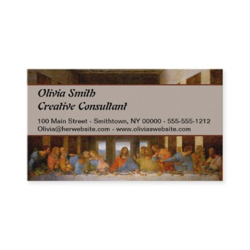 da vinci last supper fine art classic business invitations