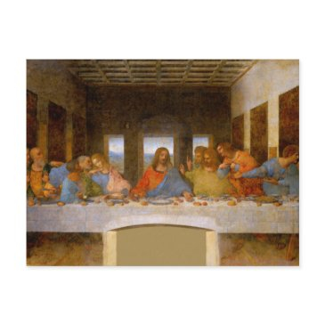 da vinci last supper fine art classic postinvitations
