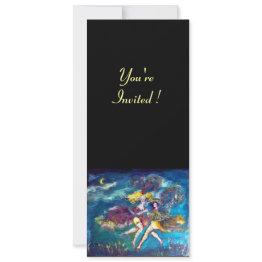 Small Dancing And Music In The Night Invitation Front View