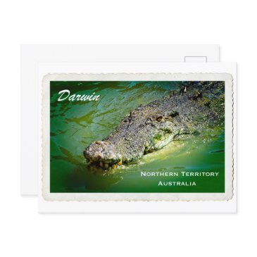 darwin northern territory - crocodile postinvitations