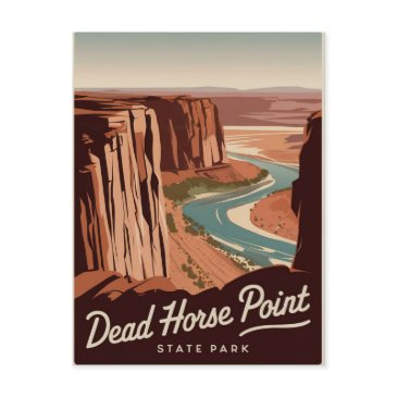 dead horse point state park vintage postinvitations