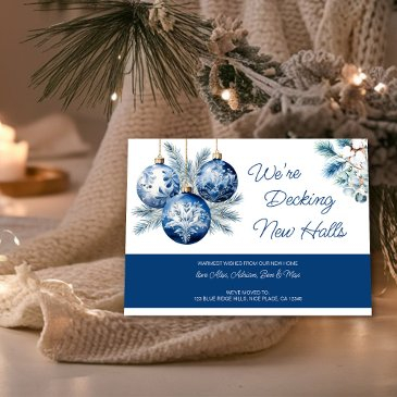 decking new halls we’ve moved christmas holiday invitations