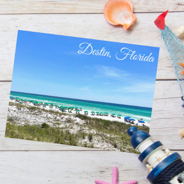 destin florida coast beach umbrellas photography postinvitations