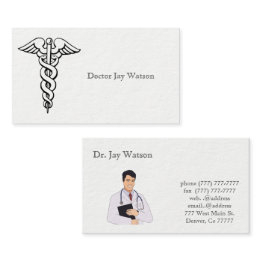Small Destiny Destiny's B Business Invitations Front View