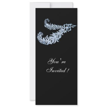 diamond feathers invitation