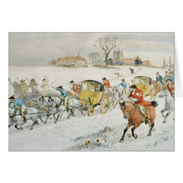 Small Diana Wood's Wedding: Returning From Church Front View