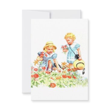 dick, jane and sally greeting invitations