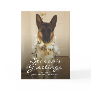 did you say santa paws? holiday invitations