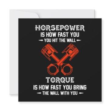 diesel mechanics auto mechanic say it with horse p invitation