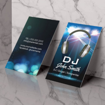 dj professional business invitations