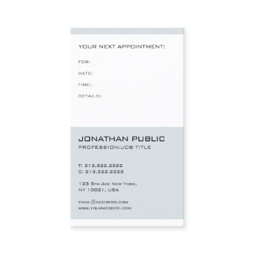 doctor dentist elegant modern appointment reminder
