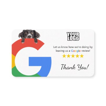 dog daycare google review template with qr code business invitations