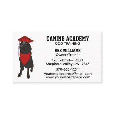 dog training trainer obedience school business invitations