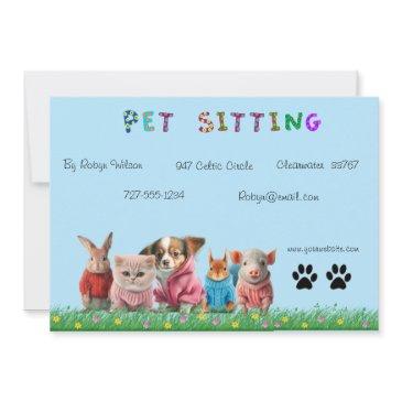 dog walker business invitations