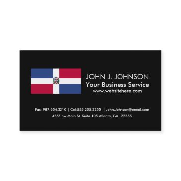 dominican republic flag business invitations