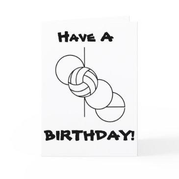 dope birthday invitations peace love volleyball