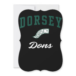 Small Dorsey High School Dons T-shirt C3 Gifts Front View