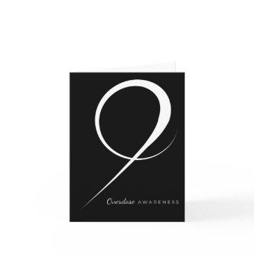 drug overdose awareness ribbon invitations