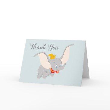 dumbo soaring through the sky | thank you invitations