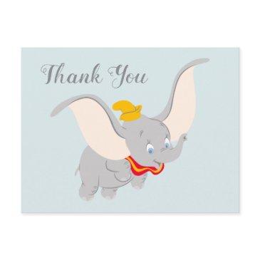 dumbo soaring through the sky | thank you postinvitations