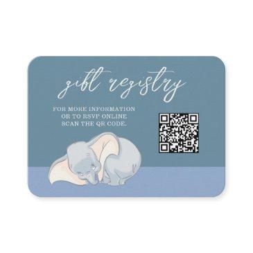 dumbo & stork | over the moon gift registry place invitations