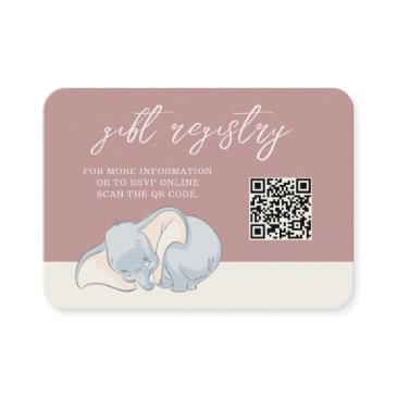 dumbo & stork | over the moon gift registry place invitations