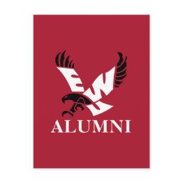Small Eastern Washington University Alumni Invitation Postinvitations Front View