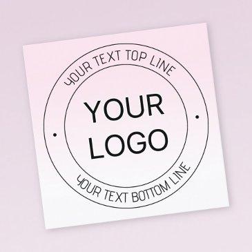 easy logo replacement & editable text pink ombre loyalty invitations