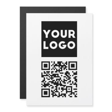 editable qr code & your business logo or image