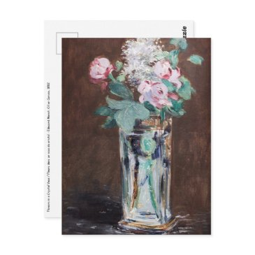 edouard manet - flowers in a crystal vase postinvitations