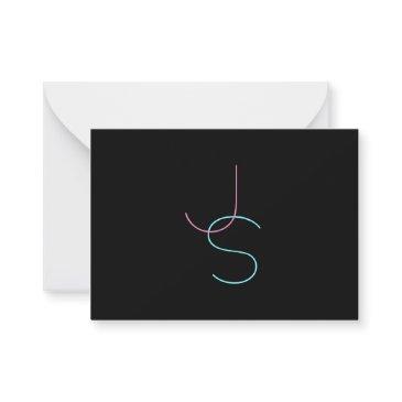 elegant modern script editable text writing note invitations