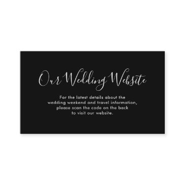 elegant simple minimalist modern website details enclosure invitations