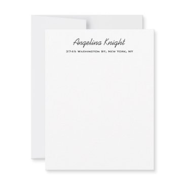 elegant stylish trendy unique handwriting script rsvp invitations