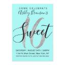 elegant teal silver sequin glitter sweet 16 invitation