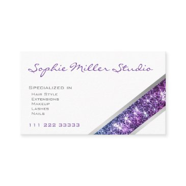 elegant white custom photo services and open hours business invitations